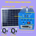 Portable LED Solar Lighting System with MP3 and Radio
